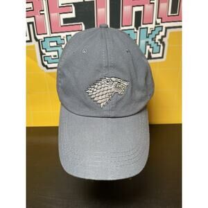 Game of Thrones House Stark Cap Dad Hat DireWolf Blue House Of The Dragon